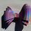 Thumbnail: Pink shimmer medium hair bow