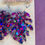 Thumbnail: 'Grape Sorbet' resin earrings
