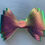 Thumbnail: Shimmer holographic medium hair bow