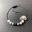 Thumbnail: Beige car silicone necklace