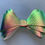 Thumbnail: Shimmer holographic medium hair bow