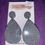 Thumbnail: 'Silver holographic' teardrop resin earrings