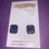 Thumbnail: 'Drama Queen' rectangular stud earrings
