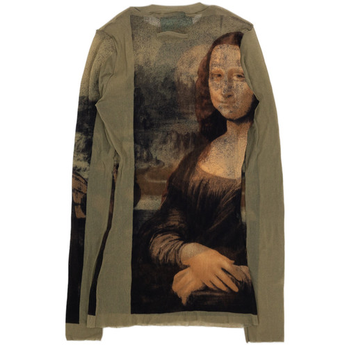 Jean Paul Gaultier SS 1995 Mona Lisa Mesh Top | 118.MUSEUM 