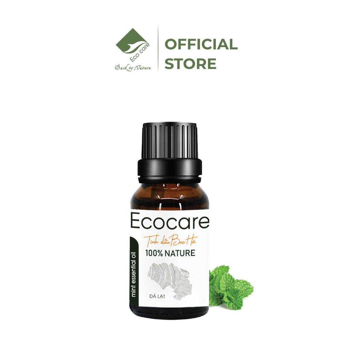 TINH DẦU THIÊN NHIÊN BẠC HÀ 10ML - ECOCARE