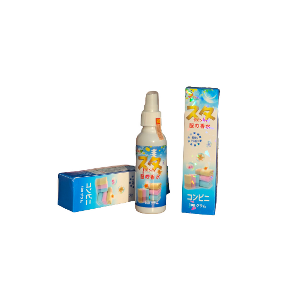 Thumbnail: [THÙNG] XỊT VẢI KHÔ HƯƠNG NƯỚC HOA 100ML - HOSHI - 48 CHAI/THÙNG
