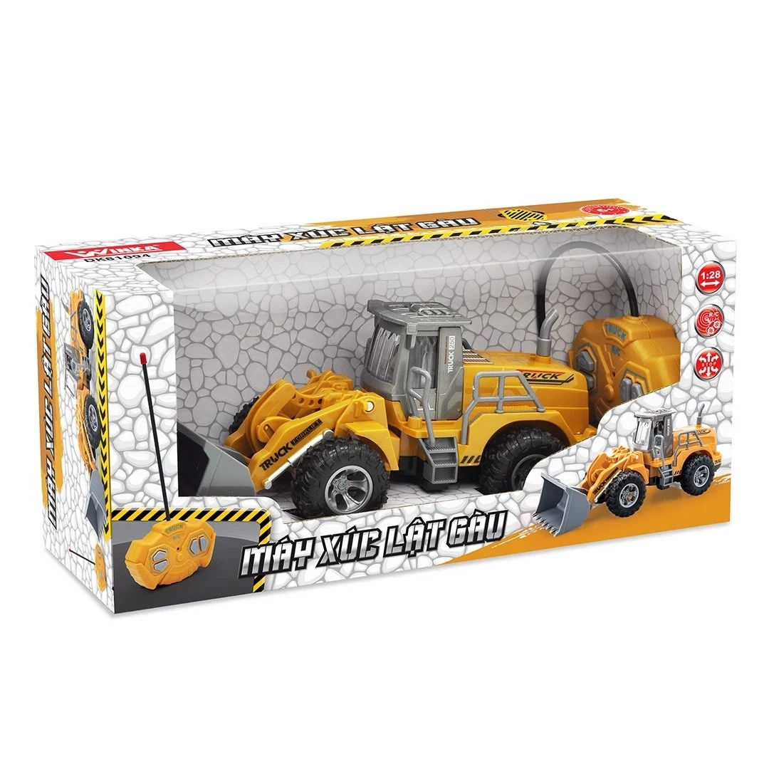 MÁY XÚC LẬT GÀU ĐIỀU KHIỂN TỪ XA - DUKA