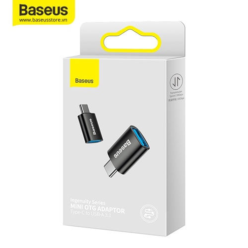 ĐẦU CHUYỂN OTG TYPE C TO USB 3.1 TỐC ĐỘ CAO - BASEUS