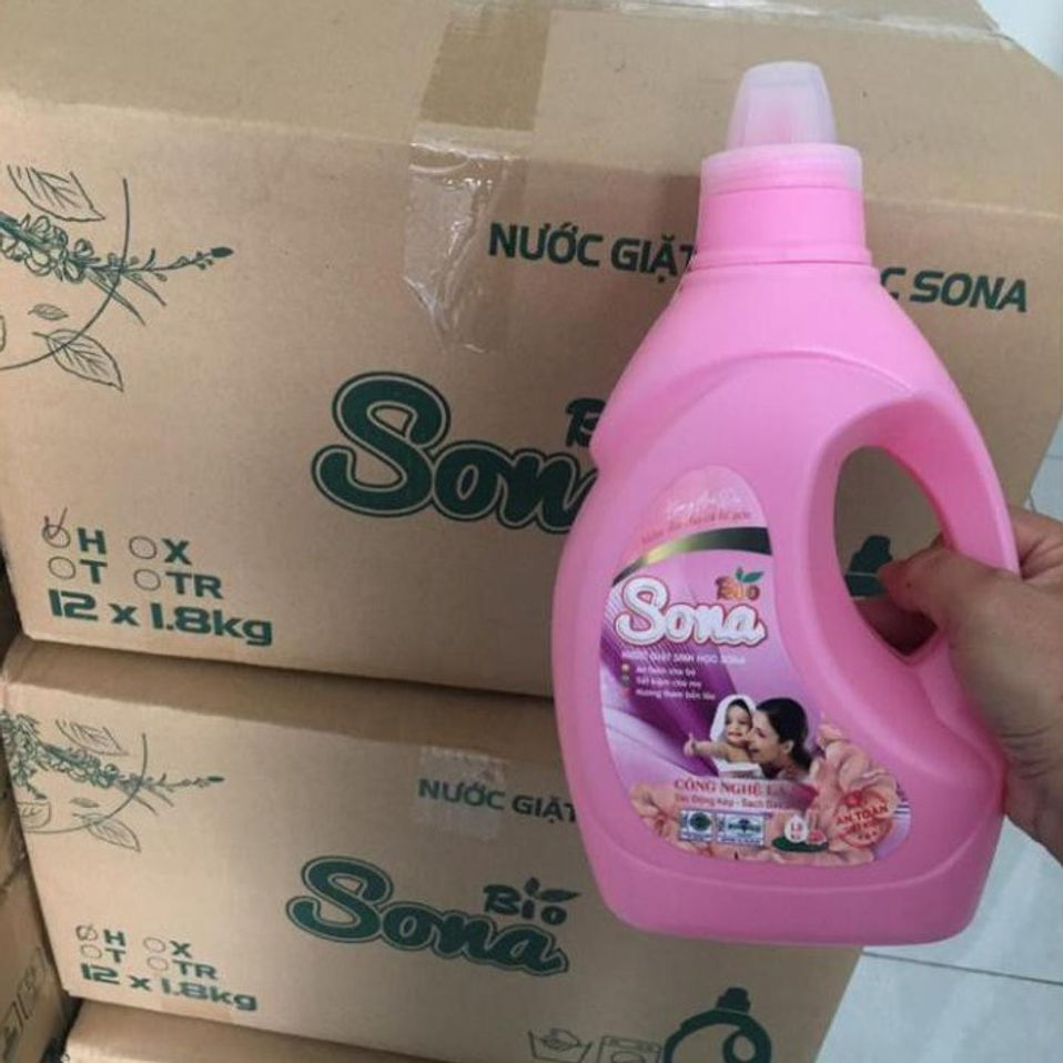 Thumbnail: NƯỚC GIẶT SINH HỌC 1.8KG - SONA