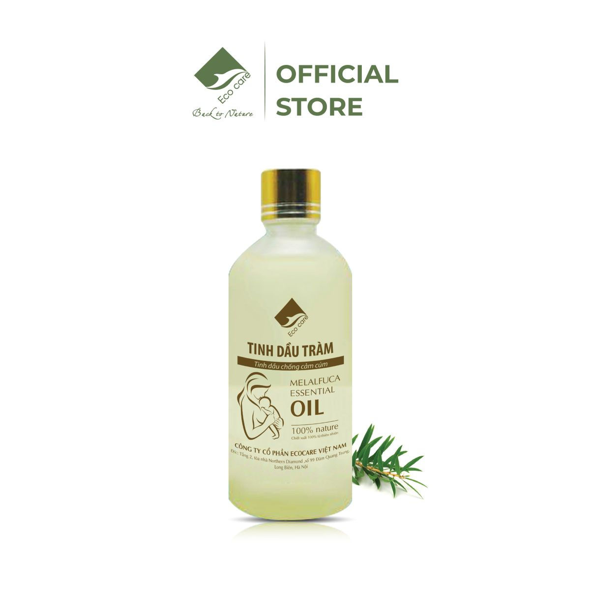 TINH DẦU TRÀM GIÓ CHỐNG CẢM CÚM - ECOCARE
