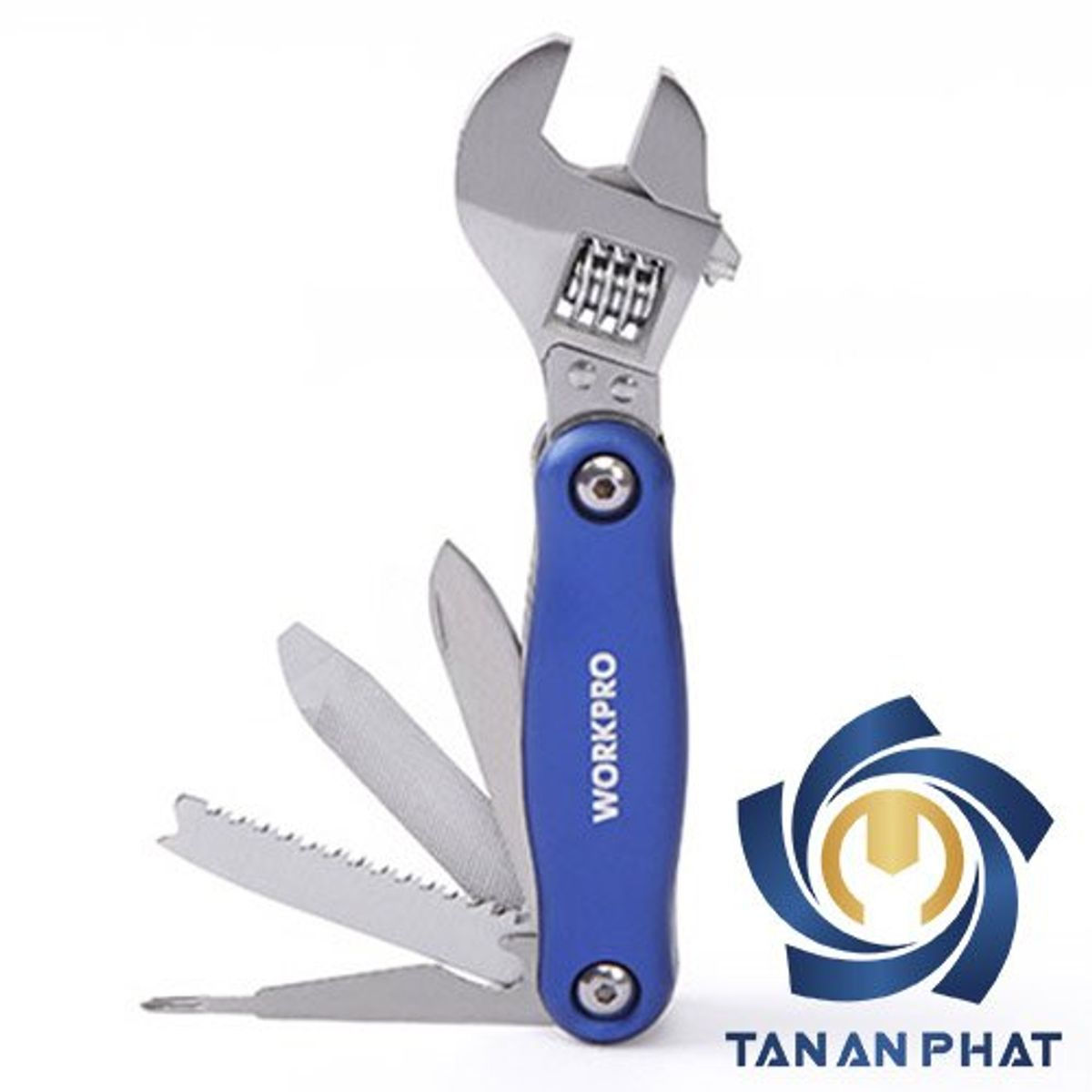 BỘ MỎ LẾT VÀ DỤNG CỤ ĐA NĂNG 8 IN 1 - WORKPRO