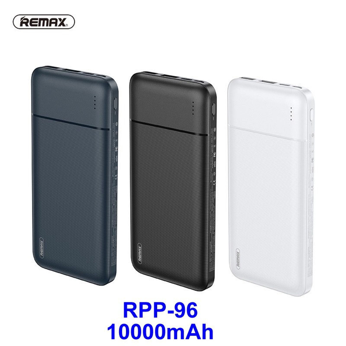 SẠC DỰ PHÒNG 10.000MAH RPP-96 (GIAO MÀU NGẪU NHIÊN) - REMAX