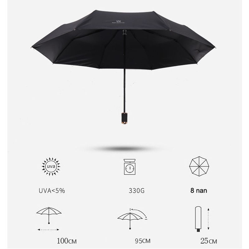 Ô GẤP GỌN PHỦ LỚP CHỐNG NẮNG UV - MI MI HOUSE BOUTIQUE