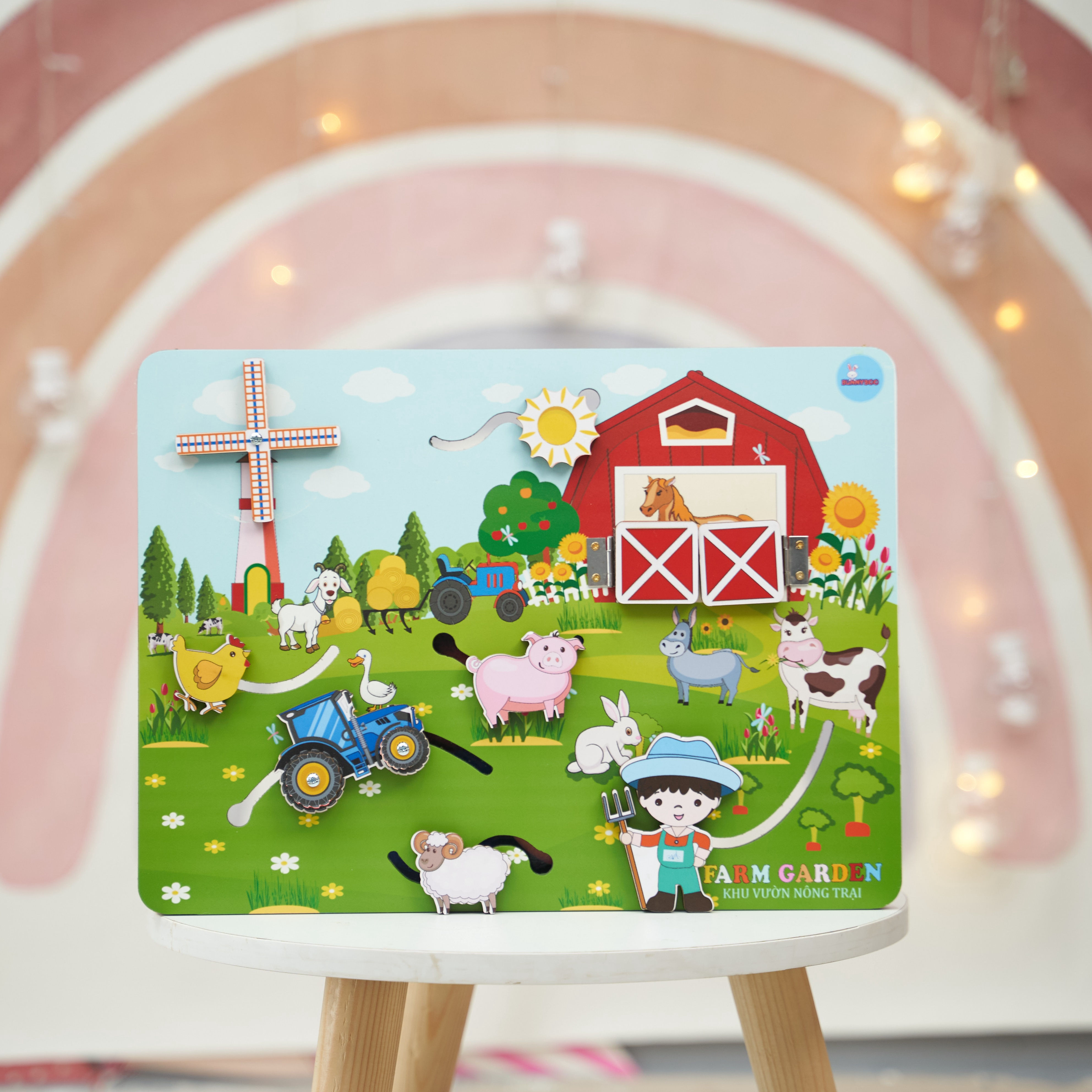 BẢNG KHU VƯỜN NÔNG TRẠI - BUNNY BOO