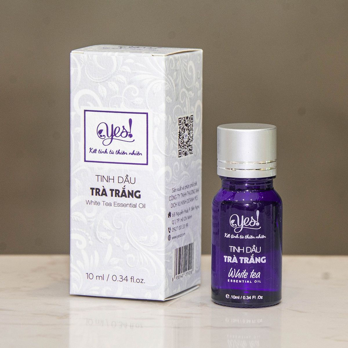 TINH DẦU TRÀ TRẮNG CHAI TRÒN - YES!