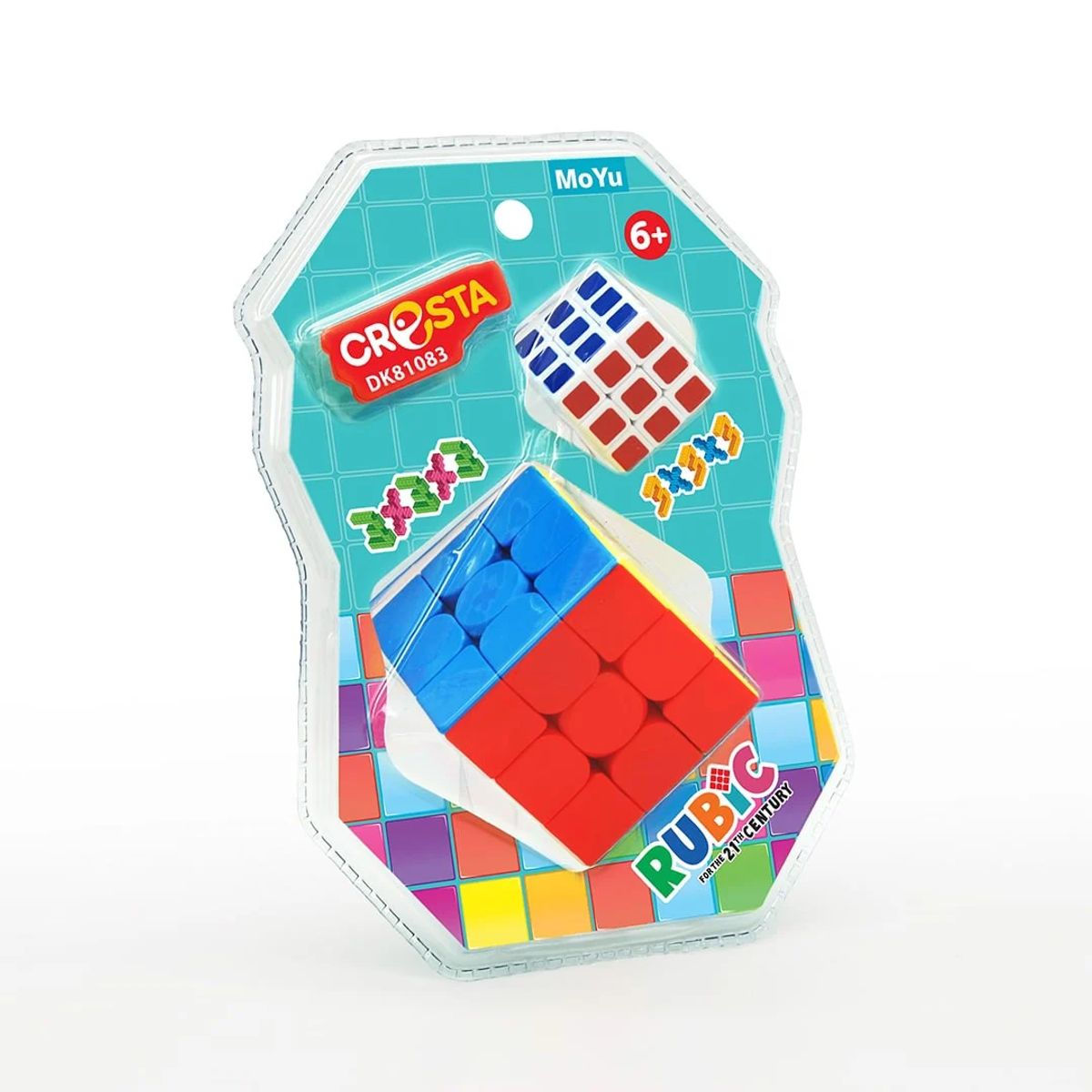 RUBIK 3X3X3 (KÈM RUBIK NHỎ 3X3X3) DK81083 - DUKA