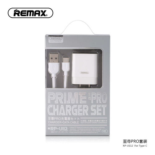 COMBO CỦ SẠC CÁP TYPEC RPU112 - REMAX