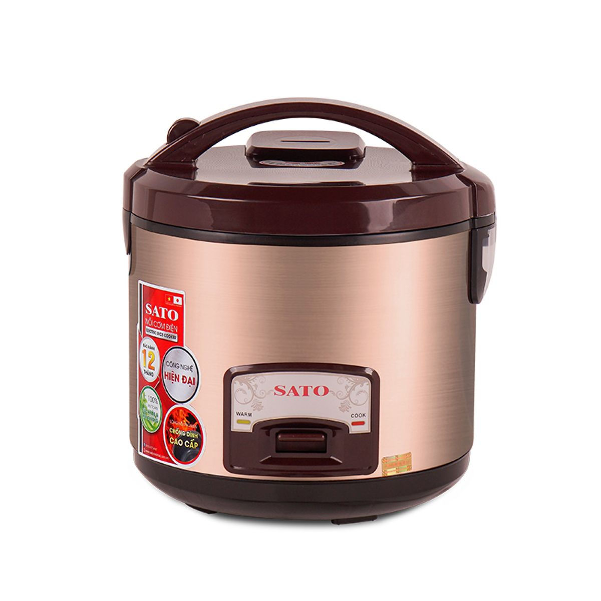 NỒI CƠM ĐIỆN LÒNG NIÊU SATO 18B031 1.8L