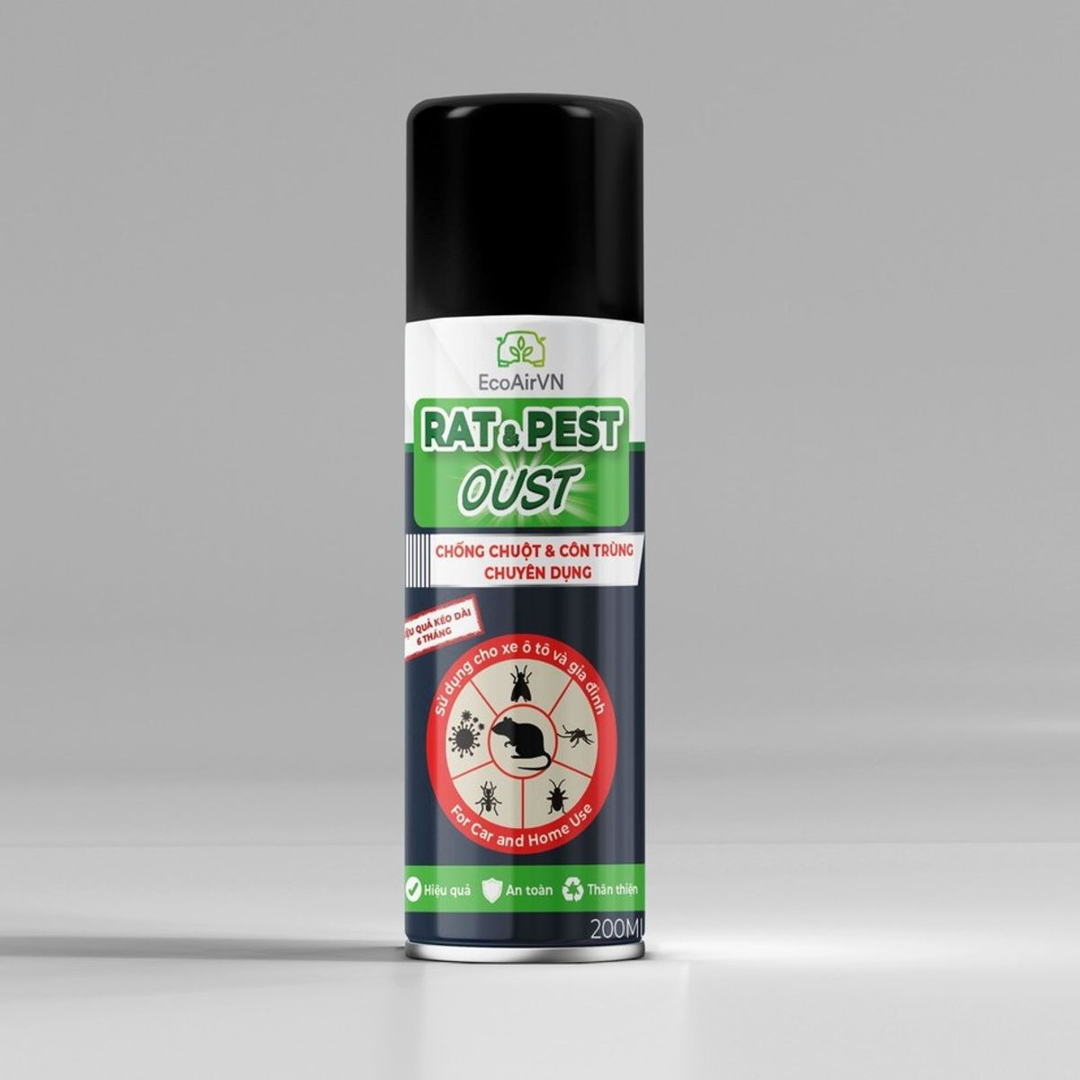 CHAI XỊT CHỐNG CHUỘT CHO GIA ĐÌNH RAT AND PEST OUST - ECOAIRVN