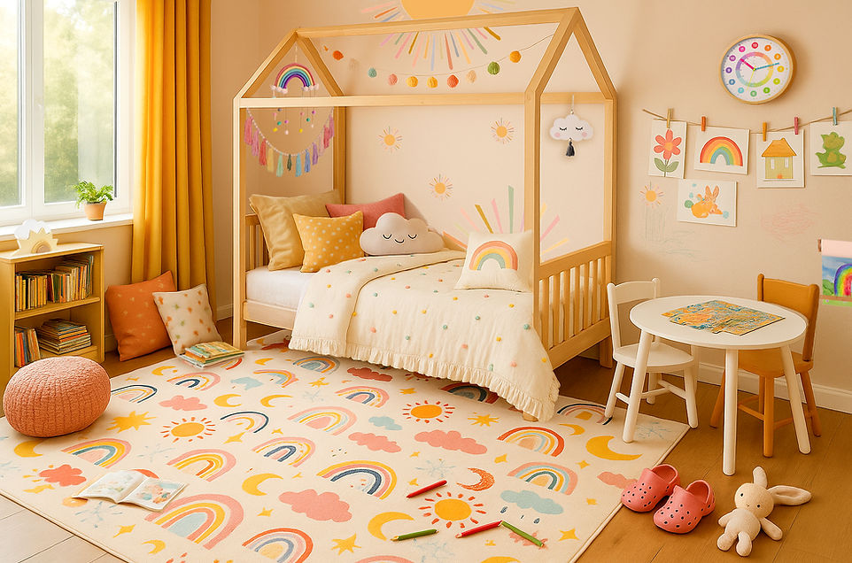 Toddler_ Under Rainbow Room Design_ Mr B