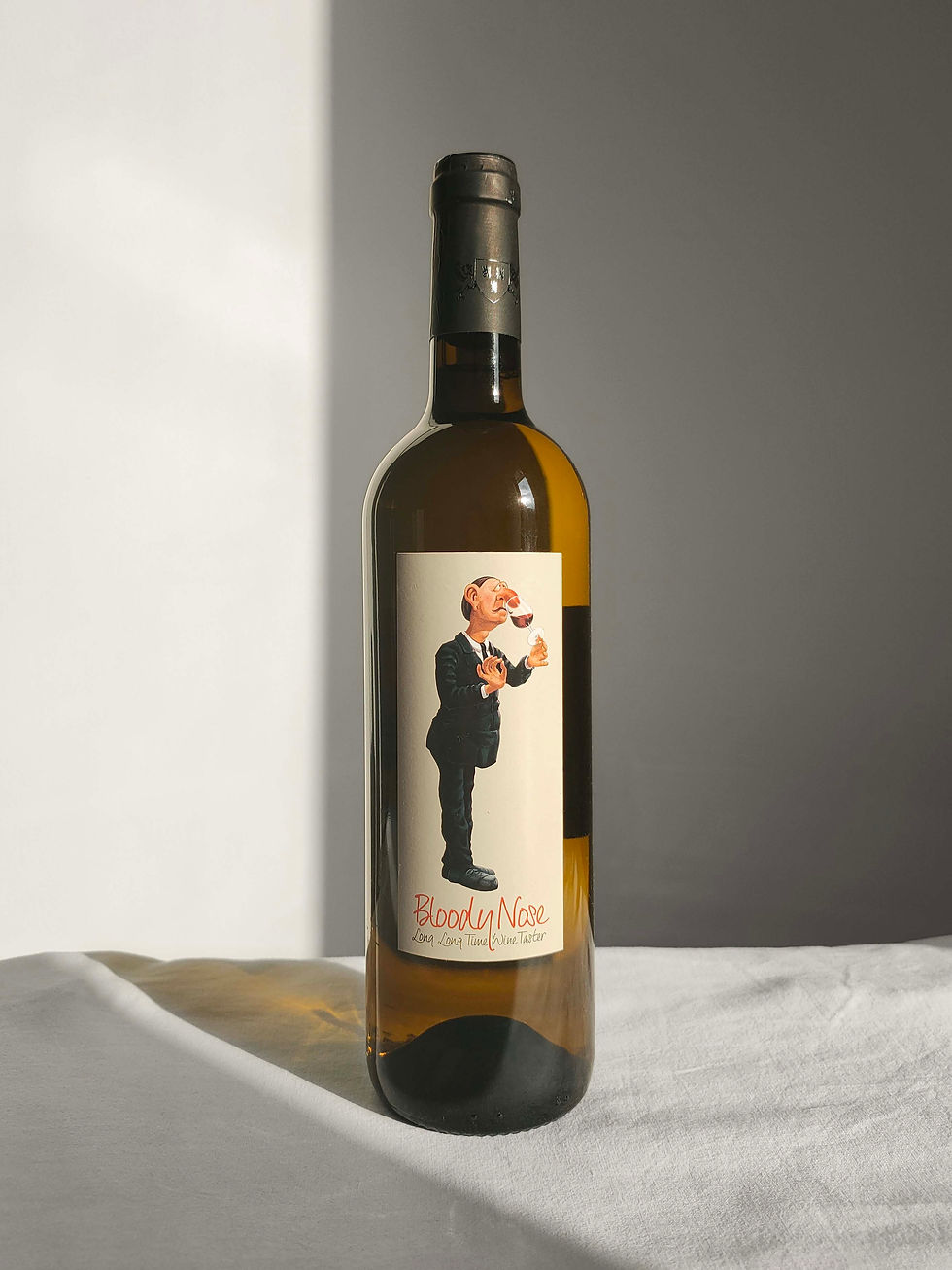 Bouteille vin blanc bordeaux chateau hostens picant bloody nose 2015