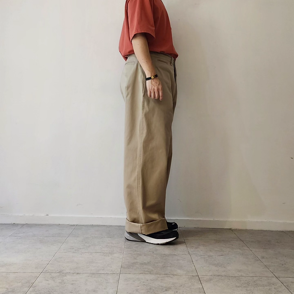 INTERIM Hyper Big M-41 ワイド チノパンツ　インテリム INTERIM Hyper Big M-41 ワイド チノパンツ インテリム 【公式通販】