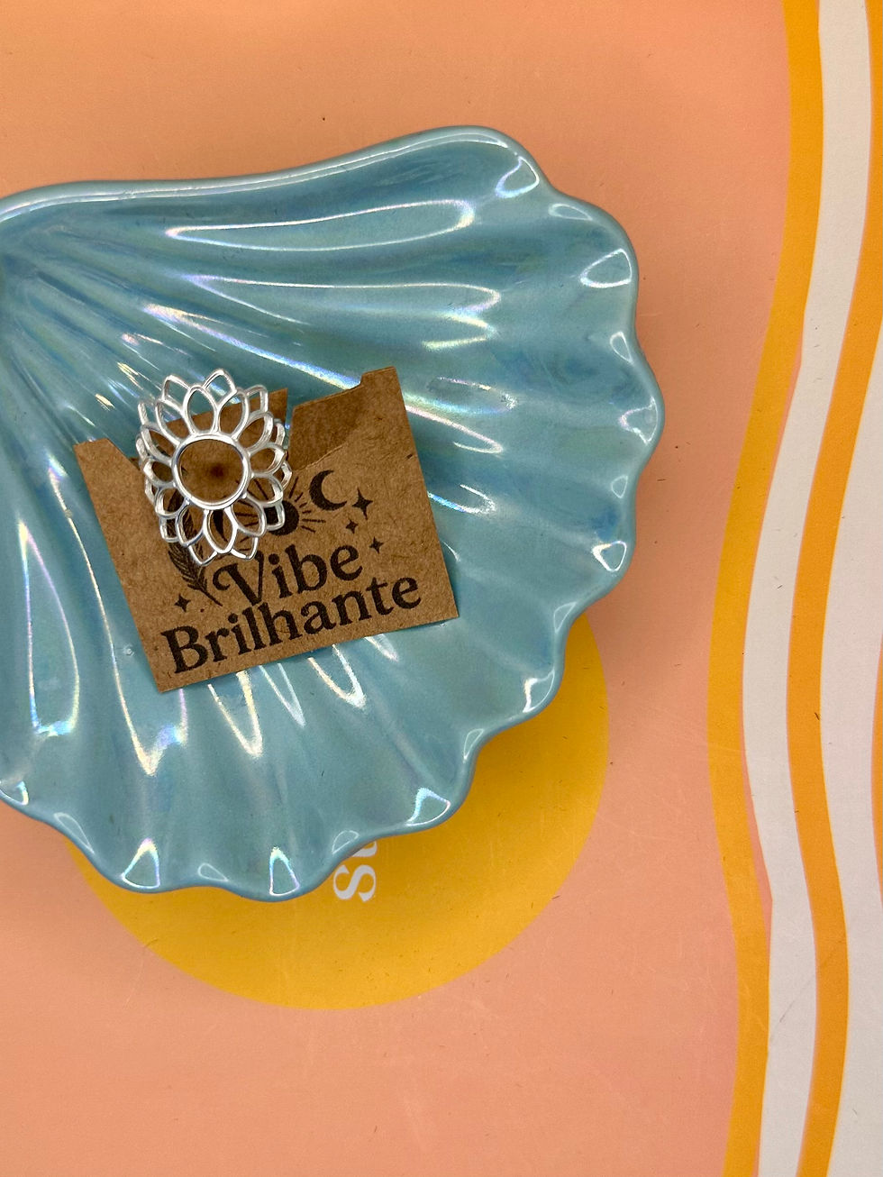 Miniatura: ANEL FLOR – PRATA 925