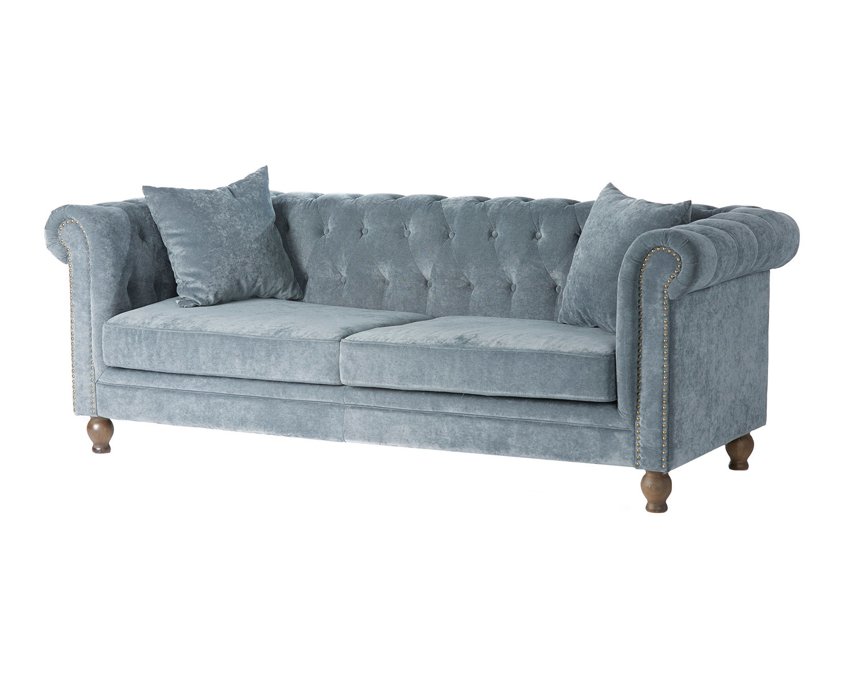Chesterfield Velvet Grey