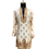 Thumbnail: OFF WHITE SILK MACHINE WORKED KURTA
