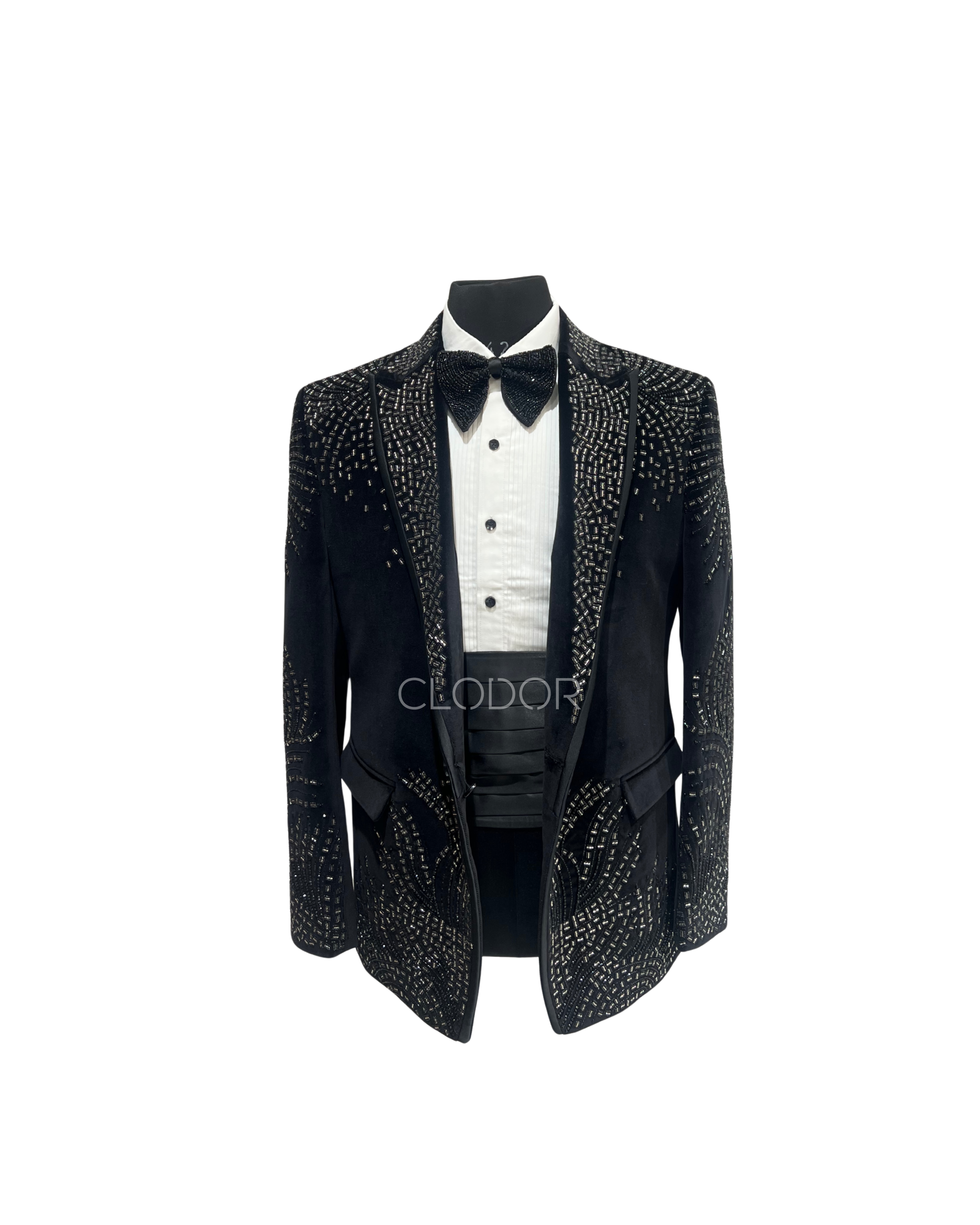 VELVET HANDWORK TUX