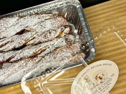 cinnamon sticks in tray