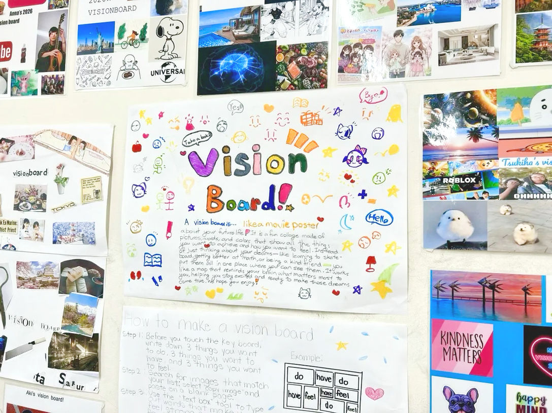 Primary Division Vision Board