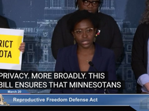 Minnesota House Passes Reproductive Freedom Defense Act