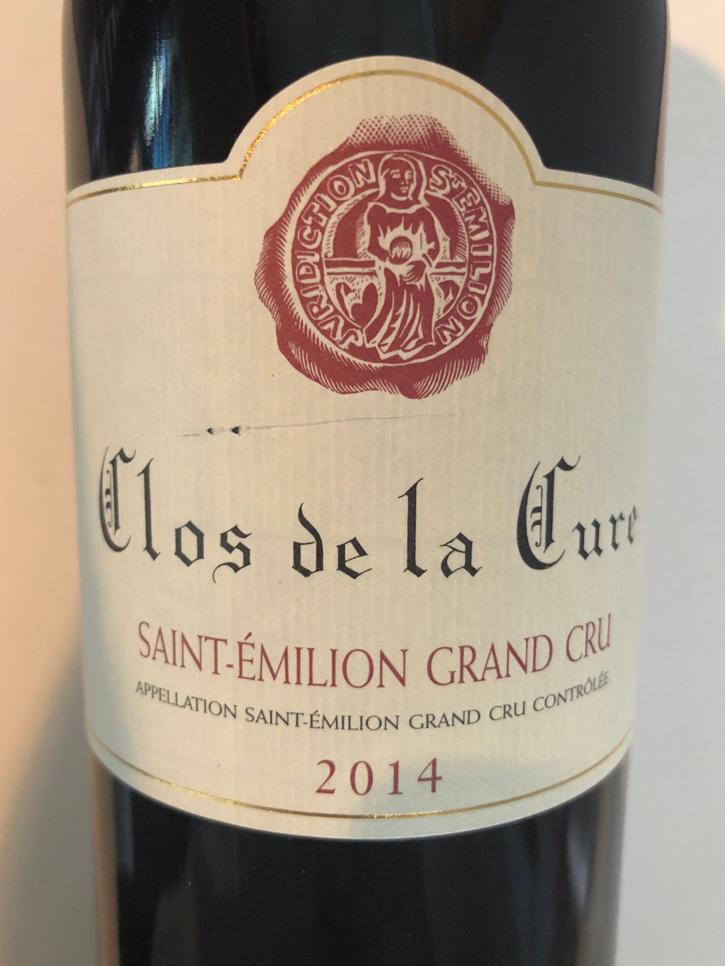 Clos de la Cure Bordeaux Blend
