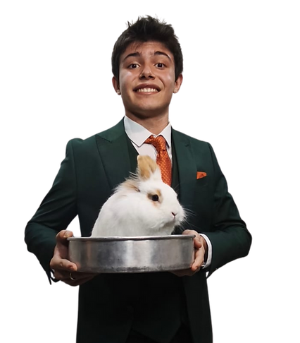 Pedro Mágico com Coelho