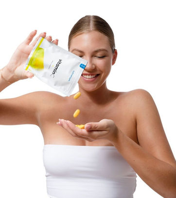 Nutriversum - Vitamin C - 1000mg The human body is not able to produce vitamin C , so it is necessary to supplement it with food or dietary supplements.You probably know that vitamin C is one of the most popular vitamins, as it is extremely versatile in terms of its properties. It belongs to the group of water-soluble vitamins. Its role in the protection of the immune system is worth highlighting, but its beneficial effects extend to many more areas.Vitamin C contributes to the normal functioning of the immune system, helps to maintain the normal state and function of blood vessels, and also supports the formation of collagen . It also participates in energy-generating metabolic processes, supports the nervous system and protects cells against oxidative stress, and also helps reduce fatigue and exhaustion. 