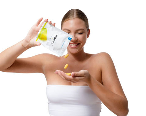 Nutriversum - Vitamin C - 1000mg The human body is not able to produce vitamin C , so it is necessary to supplement it with food or dietary supplements.You probably know that vitamin C is one of the most popular vitamins, as it is extremely versatile in terms of its properties. It belongs to the group of water-soluble vitamins. Its role in the protection of the immune system is worth highlighting, but its beneficial effects extend to many more areas.Vitamin C contributes to the normal functioning of the immune system, helps to maintain the normal state and function of blood vessels, and also supports the formation of collagen . It also participates in energy-generating metabolic processes, supports the nervous system and protects cells against oxidative stress, and also helps reduce fatigue and exhaustion. 