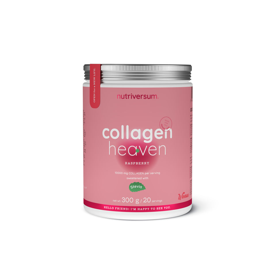 Nutriversum Collagen Heaven Beef Collagen – 300g - Raspberry with Stevia
