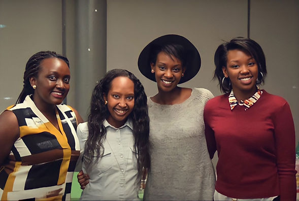 group of young rwandan canadian women at cary toronto