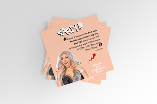 #FRSP Cardi B Infographic