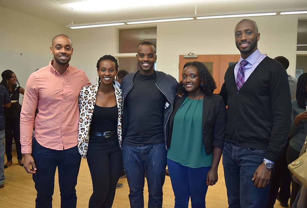 group of rwandan canadian youth at cary toronto