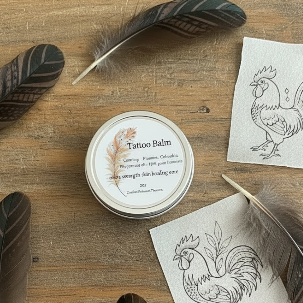 Herbal Tattoo Balm - 2oz 