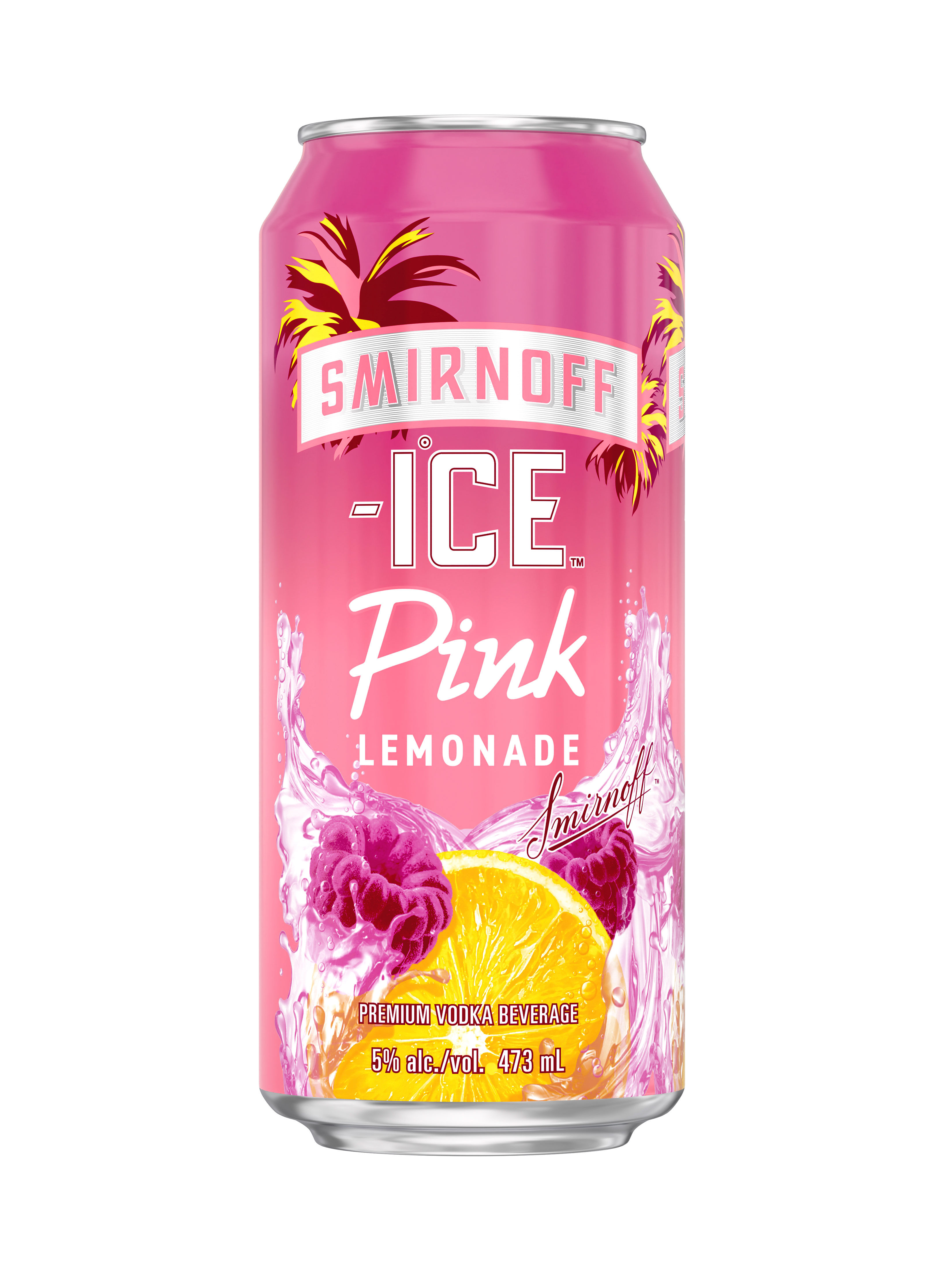 Smirnoff Ice Pink Lemonade 5% 473ml