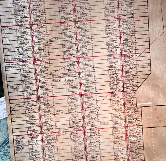 336 Grundstücke in der neuen mennonitischen Kolonie in Suriname