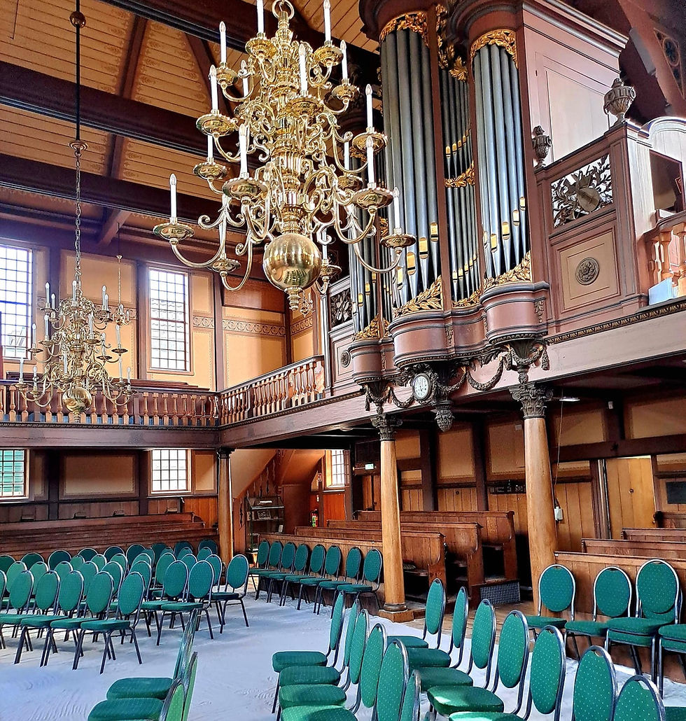 "De Vermaning", Mennonitenkirche Zaandam, Nordholland (erbaut 1687)