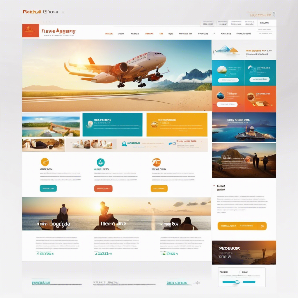 여행사 홈페이지 템플릿