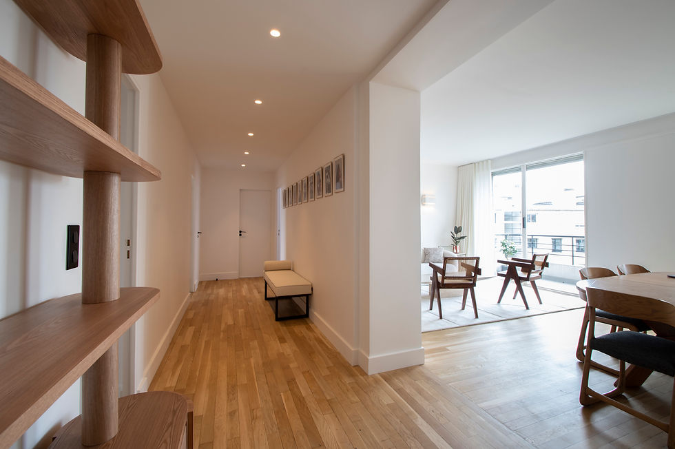 Rénovation entrée appartement Flandrin