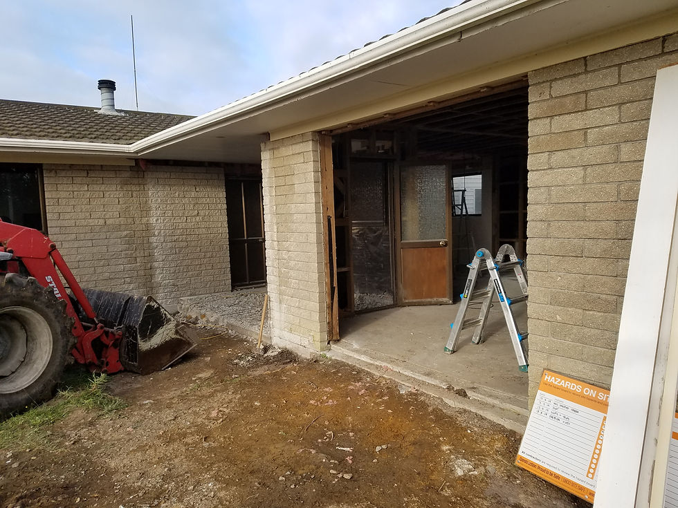 Farmhouse alterations
