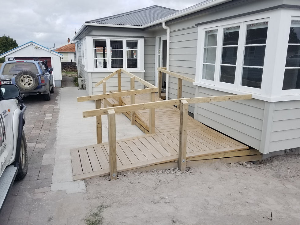 Decks, Steps and Ramps