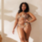 Miniatura: LUNAR SERPENT GOLD Recycled string bikini
